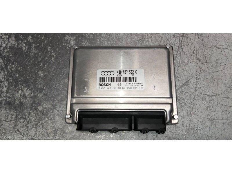 Recambio de centralita motor uce para audi a4 berlina (b5) 2.4 referencia OEM IAM 0261204767 4B0907552C 