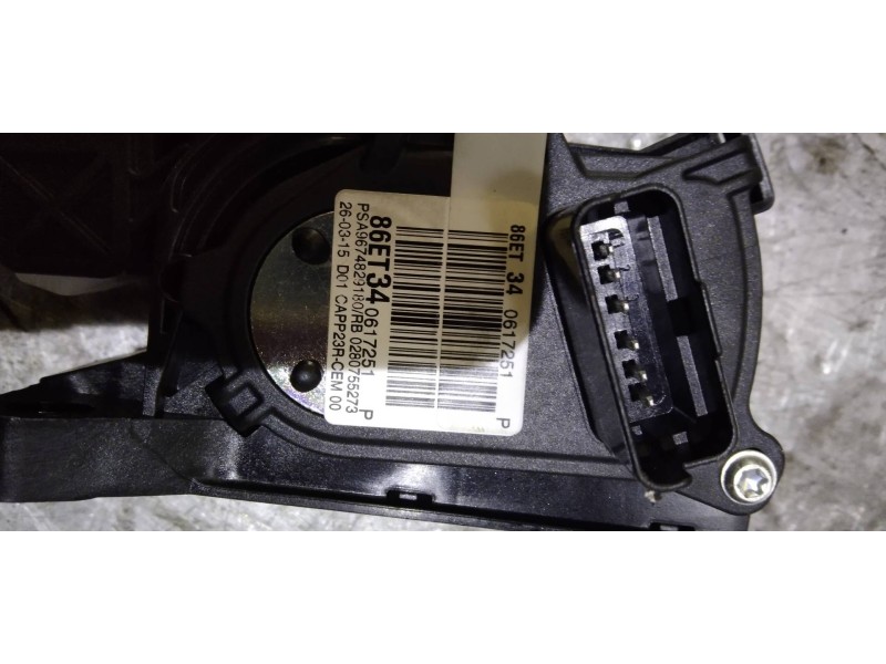 Recambio de potenciometro pedal para peugeot 308 allure referencia OEM IAM 0280755273 9674829180 