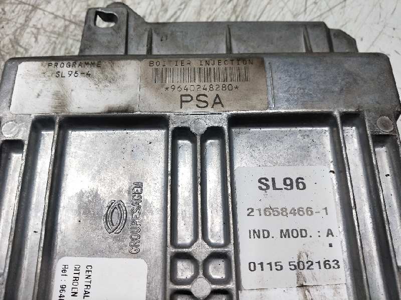 Recambio de centralita motor uce para citroen xsara coupe 1.8i 16v vts referencia OEM IAM 9640248280 SL964 216584661 193862