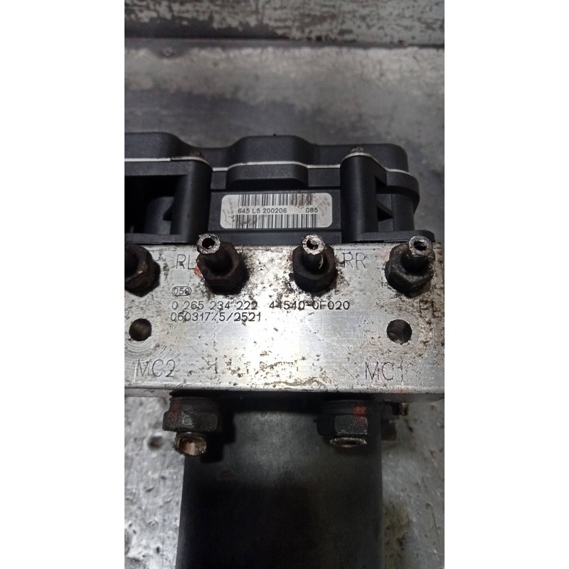 Recambio de abs para toyota corolla verso (r1) 2,2 d-4d sport referencia OEM IAM 0265234222 445400F020 