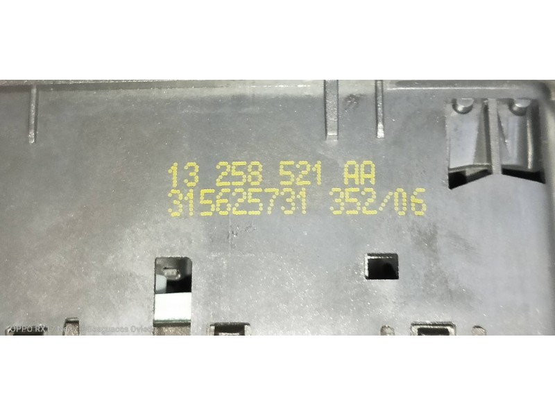 Recambio de mando elevalunas delantero izquierdo para opel corsa d corsavan referencia OEM IAM 13258521AA  