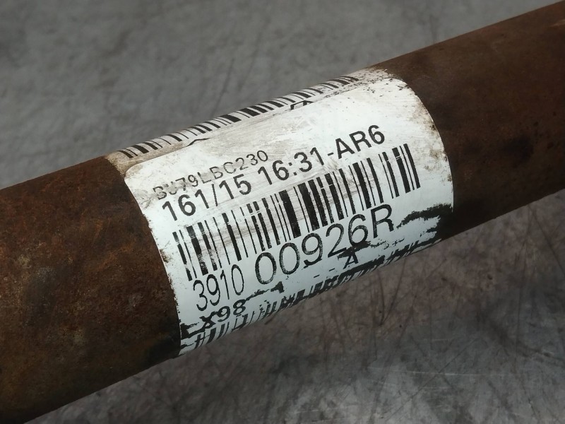 Recambio de transmision delantera derecha para renault clio iv business referencia OEM IAM 391000926R  