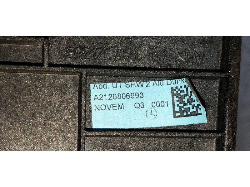 Recambio de mando multifuncion para mercedes clase e (w212) lim. e 220 bluetec 4matic (212.011) referencia OEM IAM A2129051202 A