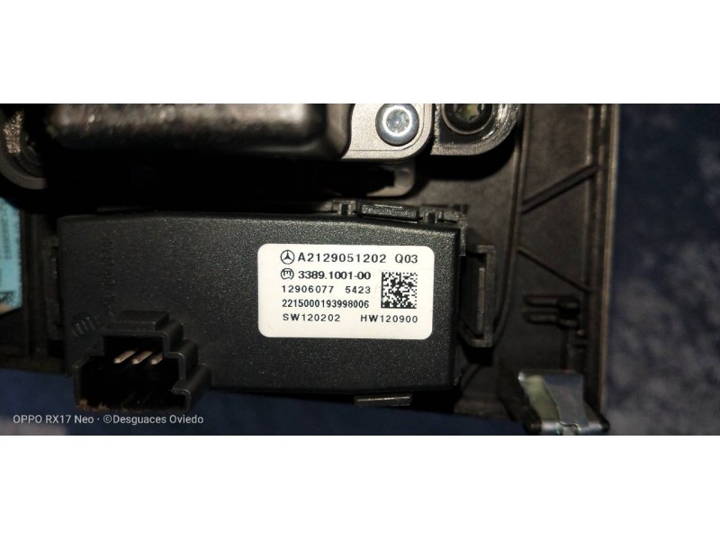 Recambio de mando multifuncion para mercedes clase e (w212) lim. e 220 bluetec 4matic (212.011) referencia OEM IAM A2129051202 A