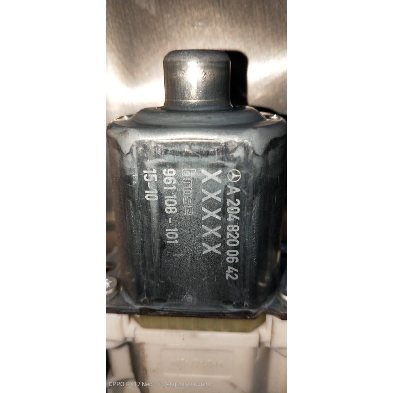 Recambio de elevalunas trasero derecho para mercedes clase e (w212) lim. e 220 bluetec 4matic (212.011) referencia OEM IAM A2048