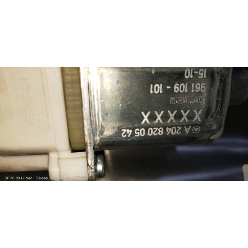 Recambio de elevalunas trasero izquierdo para mercedes clase e (w212) lim. e 220 bluetec 4matic (212.011) referencia OEM IAM A20