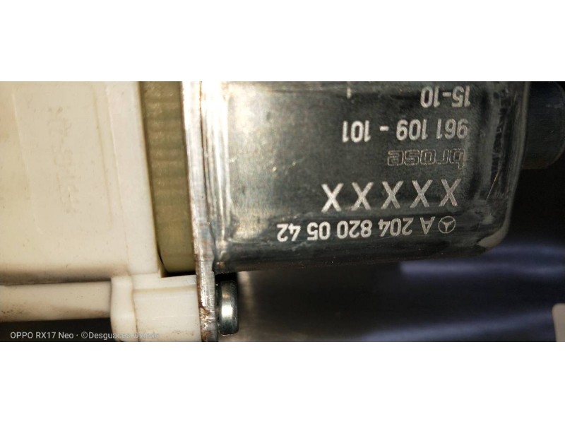 Recambio de elevalunas trasero izquierdo para mercedes clase e (w212) lim. e 220 bluetec 4matic (212.011) referencia OEM IAM A20