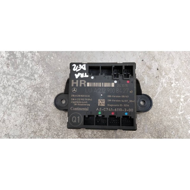 Recambio de modulo electronico para mercedes clase e (w212) lim. e 220 bluetec 4matic (212.011) referencia OEM IAM A2129008427 A