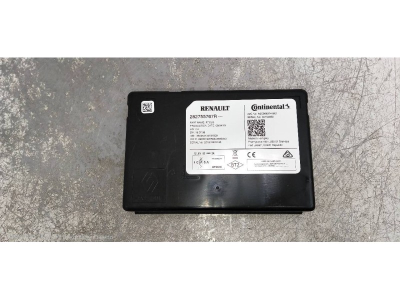 Recambio de modulo electronico para renault zoe bose referencia OEM IAM 282755767R A2C9583741601 