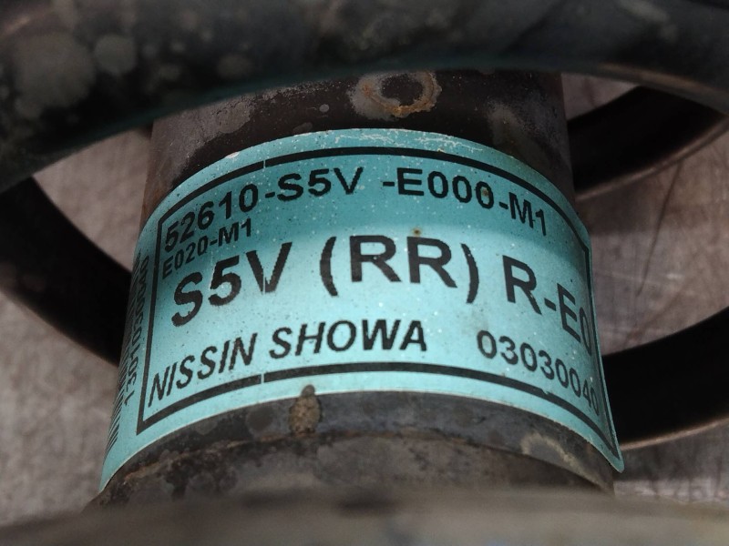 Recambio de amortiguador trasero izquierdo para honda civic berlina 3 (ep1/2) 1.7 ctdi ls referencia OEM IAM 52610S5VE000M1  