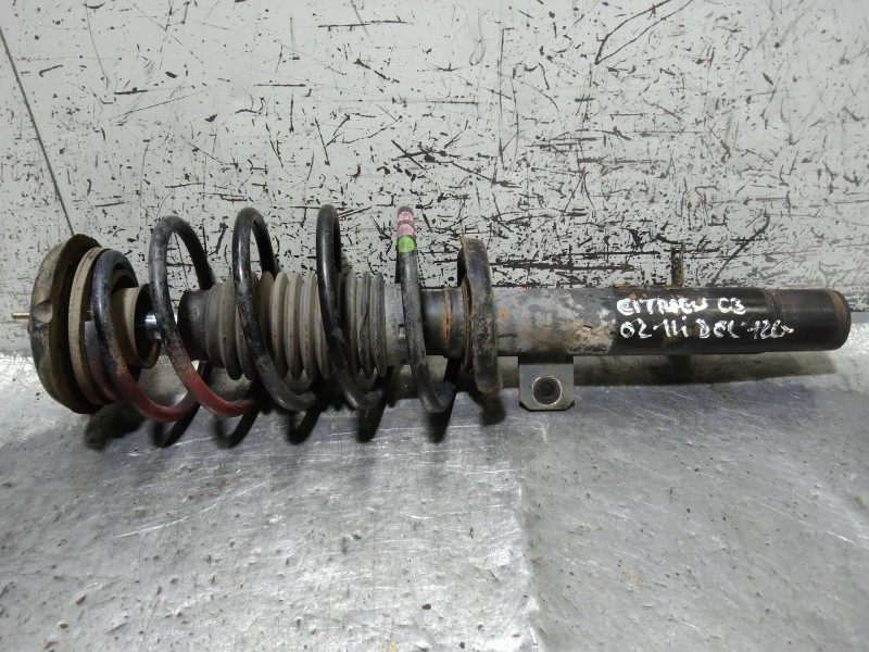 Recambio de amortiguador delantero izquierdo para citroen c3 1.1 magic referencia OEM IAM 9653095280  