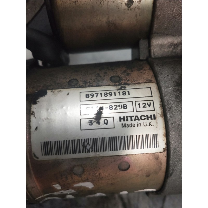 Recambio de motor arranque para honda civic berlina 3 (ep1/2) 1.7 ctdi ls referencia OEM IAM 8971891181  