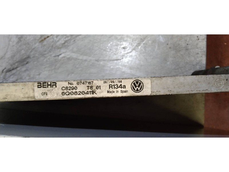 Recambio de condensador / radiador aire acondicionado para volkswagen polo (9n3) united referencia OEM IAM   