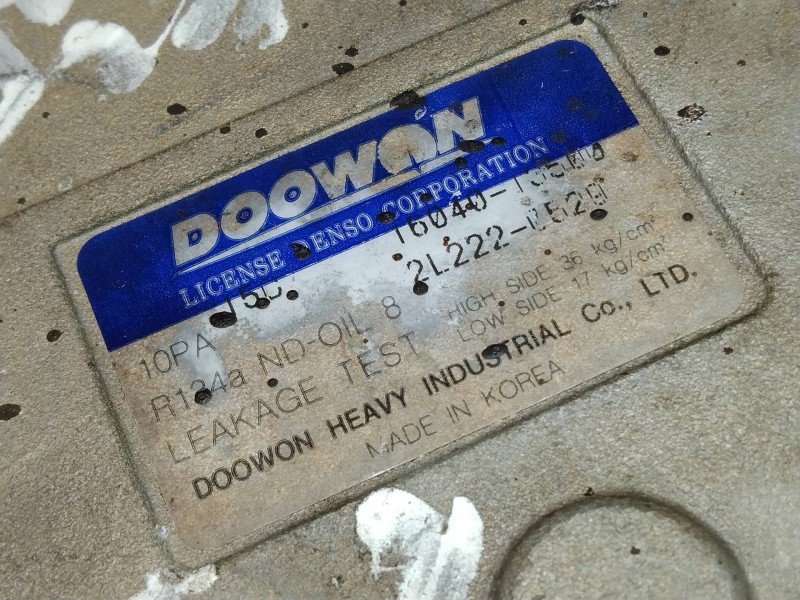 Recambio de compresor aire acondicionado para hyundai elantra (xd) 1.6 comfort (5-ptas.) referencia OEM IAM 1604013500  