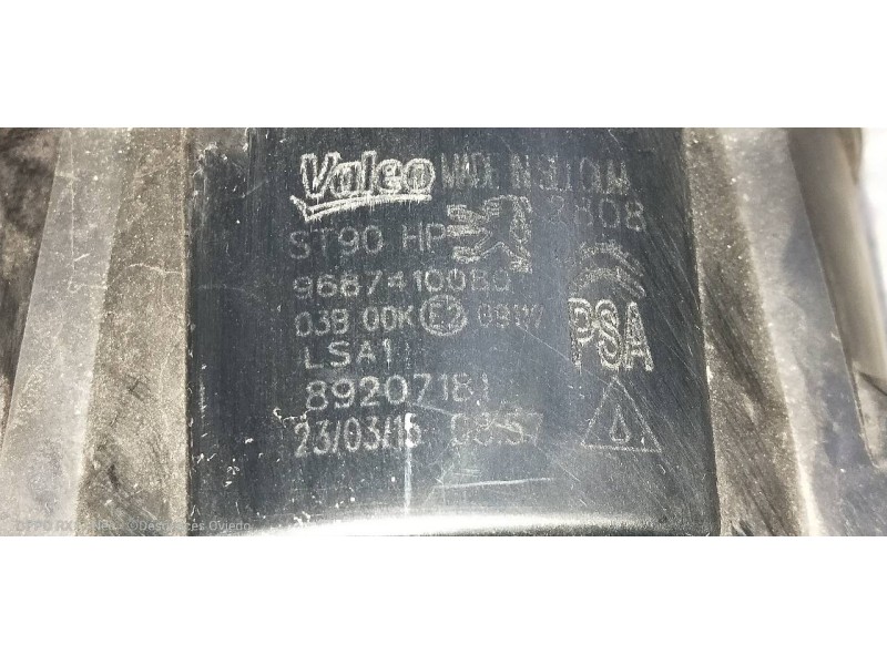 Recambio de faro antiniebla derecho para peugeot 308 allure referencia OEM IAM 9687410080  