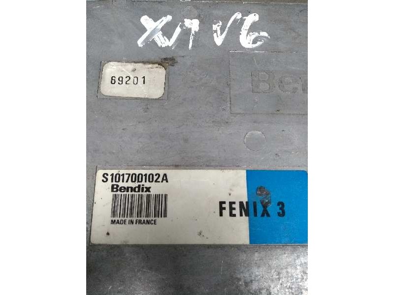 Recambio de centralita motor uce para citroen xm berlina referencia OEM IAM S101700102A FENIX3 