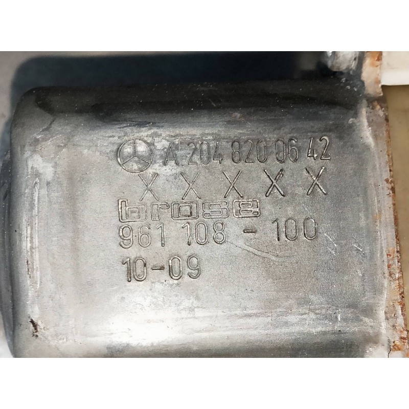 Recambio de elevalunas trasero derecho para mercedes clase c (w204) berlina c 220 cdi blueefficiency (204.002) referencia OEM IA