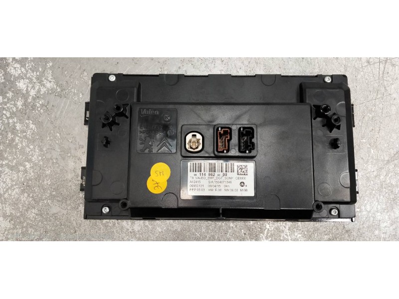 Recambio de pantalla multifuncion para peugeot 308 allure referencia OEM IAM 9811486280  