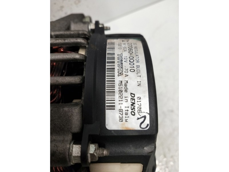 Recambio de alternador para peugeot 107 básico referencia OEM IAM 270600Q010 DENSO 