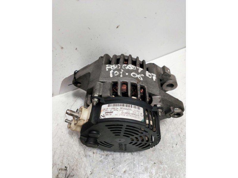 Recambio de alternador para peugeot 107 básico referencia OEM IAM 270600Q010 DENSO 