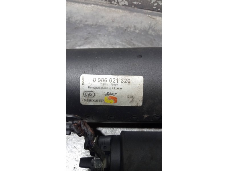 Recambio de motor arranque para mercedes clase cls (w219) 320 cdi (219.322) referencia OEM IAM 0986021320  