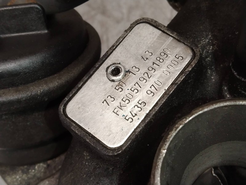 Recambio de turbocompresor para lancia ypsilon (101) 1.3 16v multijet argento referencia OEM IAM 73501343 54359700005 