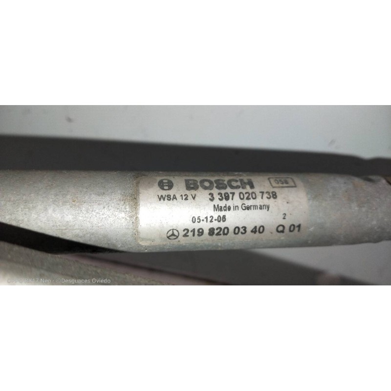 Recambio de motor limpia delantero para mercedes clase cls (w219) 320 cdi (219.322) referencia OEM IAM A2118204842 0390241830 21