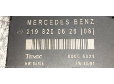 Recambio de modulo electronico para mercedes clase cls (w219) 320 cdi (219.322) referencia OEM IAM 2198200626   2