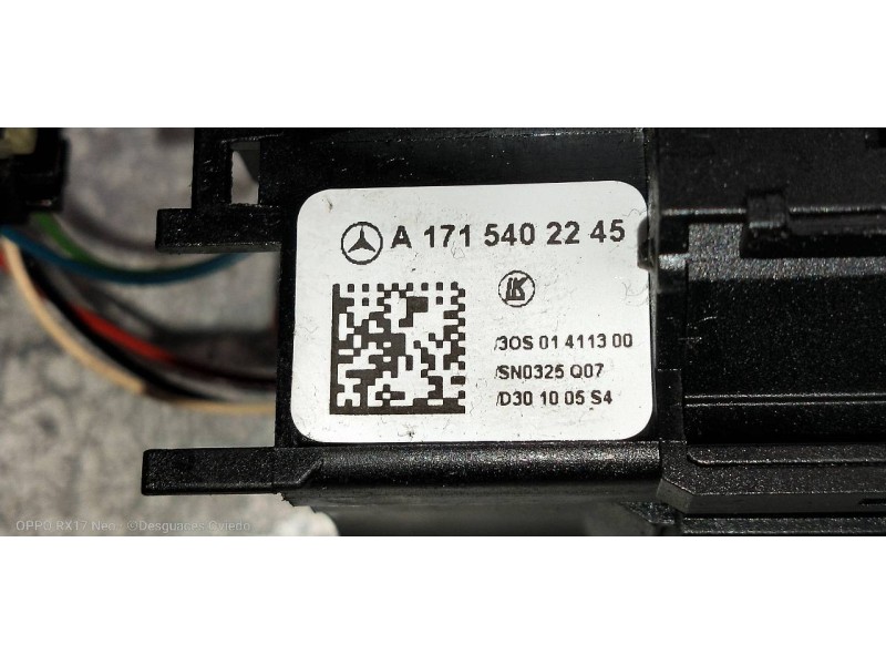 Recambio de mando limpia para mercedes clase cls (w219) 320 cdi (219.322) referencia OEM IAM A1715402245  