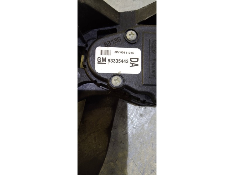 Recambio de potenciometro pedal para opel meriva cosmo referencia OEM IAM 93335443 6PV00811002 