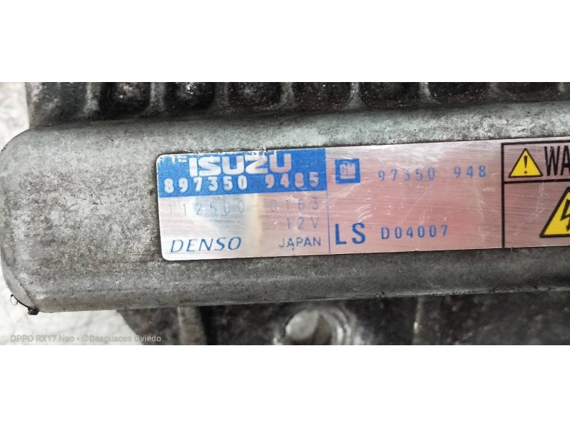 Recambio de centralita motor uce para opel meriva cosmo referencia OEM IAM 1125000163 8973509485 