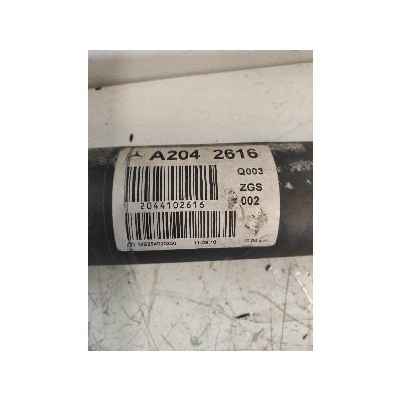 Recambio de transmision central para mercedes clase c (w204) berlina c 220 cdi blueefficiency (204.002) referencia OEM IAM 20441