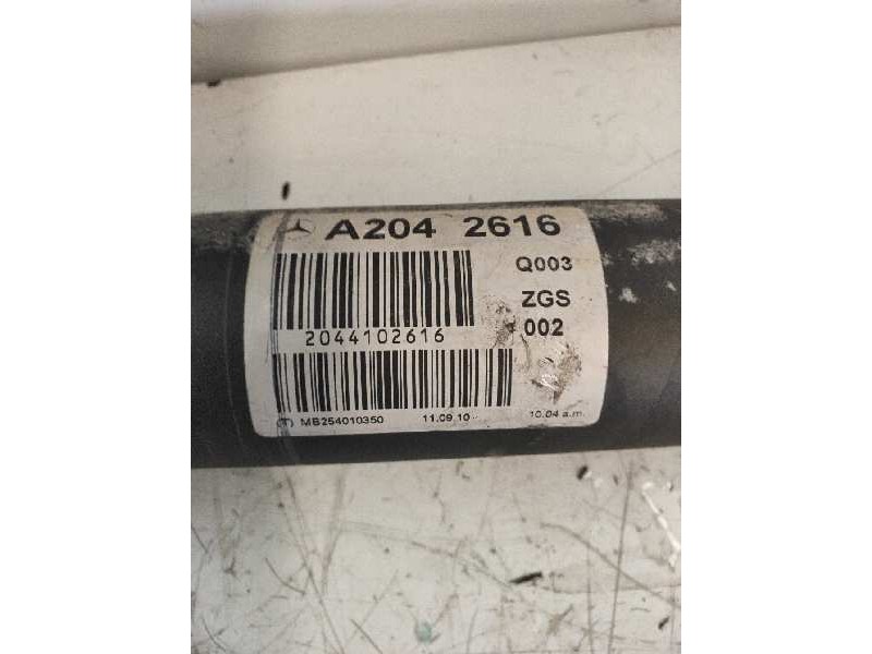 Recambio de transmision central para mercedes clase c (w204) berlina c 220 cdi blueefficiency (204.002) referencia OEM IAM 20441
