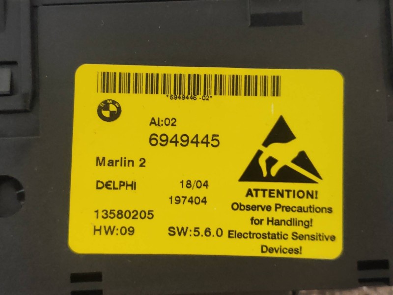 Recambio de modulo electronico para bmw serie 5 berlina (e60) 530d referencia OEM IAM 6949445 13580205 