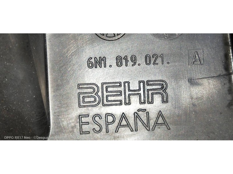 Recambio de motor calefaccion para seat ibiza (6k1) stella referencia OEM IAM 6N1819021A  