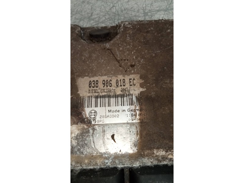 Recambio de centralita motor uce para seat toledo (1l) 1.9 tdi referencia OEM IAM 0281001581 028906021EF 