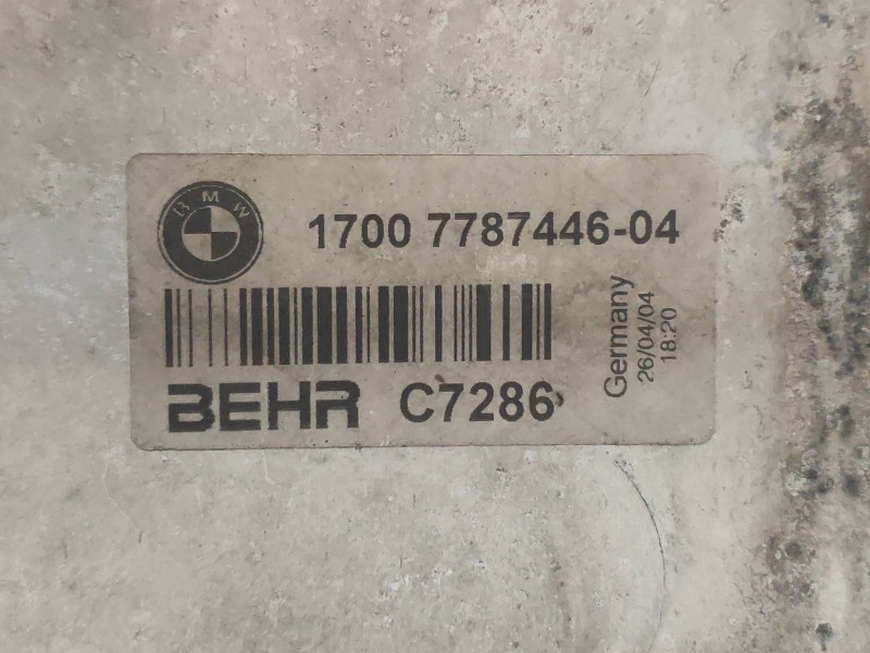 Recambio de intercooler para bmw serie 5 berlina (e60) 530d referencia OEM IAM 17007787446  