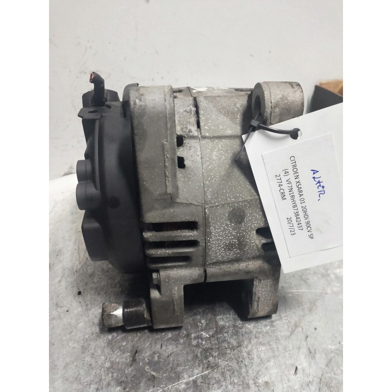Recambio de alternador para citroen xsara berlina 2.0 hdi 66kw premier referencia OEM IAM 9646476280  