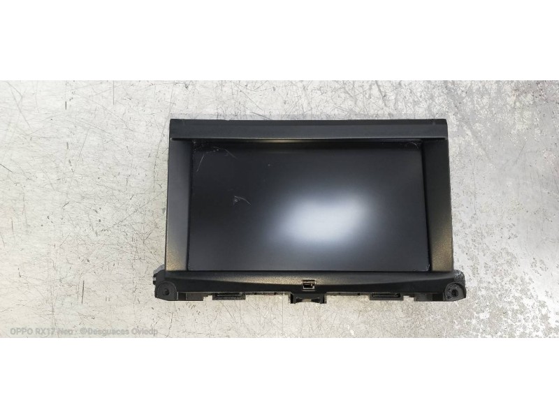 Recambio de pantalla multifuncion para citroen c6 básico referencia OEM IAM 9661552480  