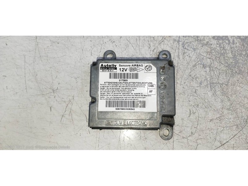 Recambio de kit airbag para fiat doblo cargo (223) 1.3 jtd referencia OEM IAM   