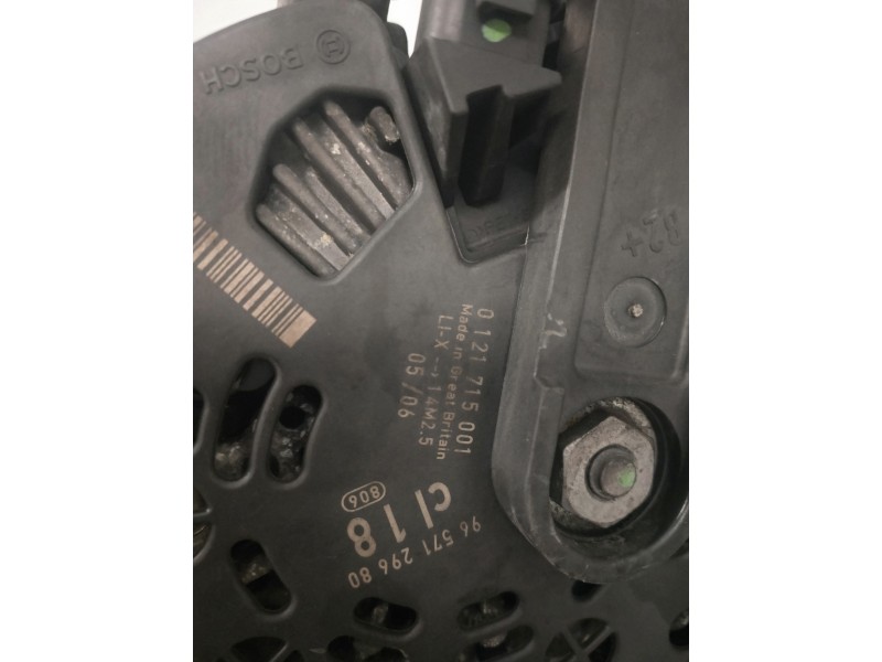 Recambio de alternador para citroen c6 básico referencia OEM IAM 0121715001  
