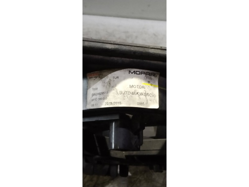 Recambio de electroventilador para opel combo d expression l1h1 referencia OEM IAM   