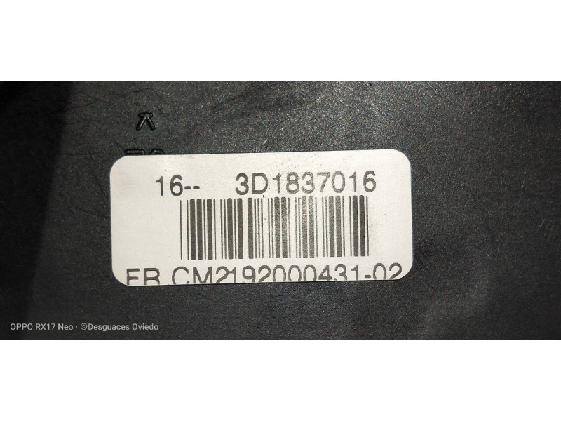Recambio de motor cierre centralizado delantero derecho para seat altea (5p1) reference referencia OEM IAM 3D1837016  