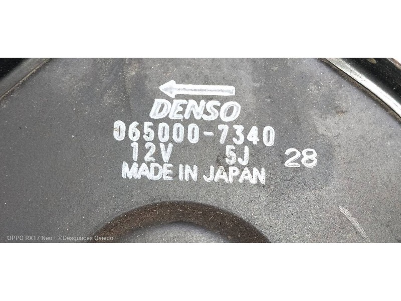 Recambio de electroventilador para suzuki sx4 rw (ey) gl+ referencia OEM IAM 0650007340  