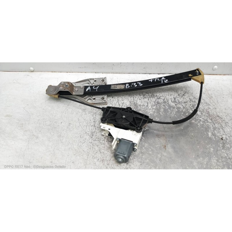 Recambio de elevalunas trasero izquierdo para audi a4 ber. (b8) s line sportpaket / plus referencia OEM IAM 8K0839461A  