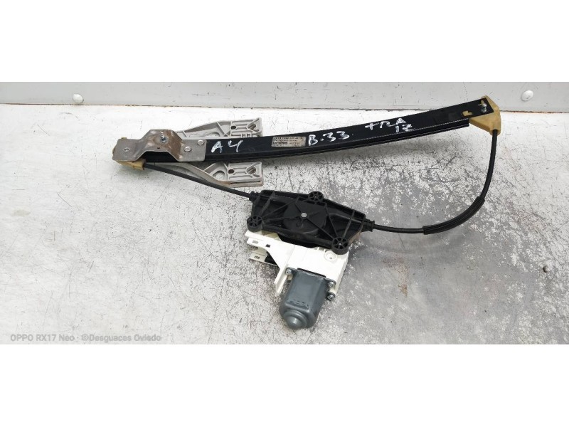 Recambio de elevalunas trasero izquierdo para audi a4 ber. (b8) s line sportpaket / plus referencia OEM IAM 8K0839461A  