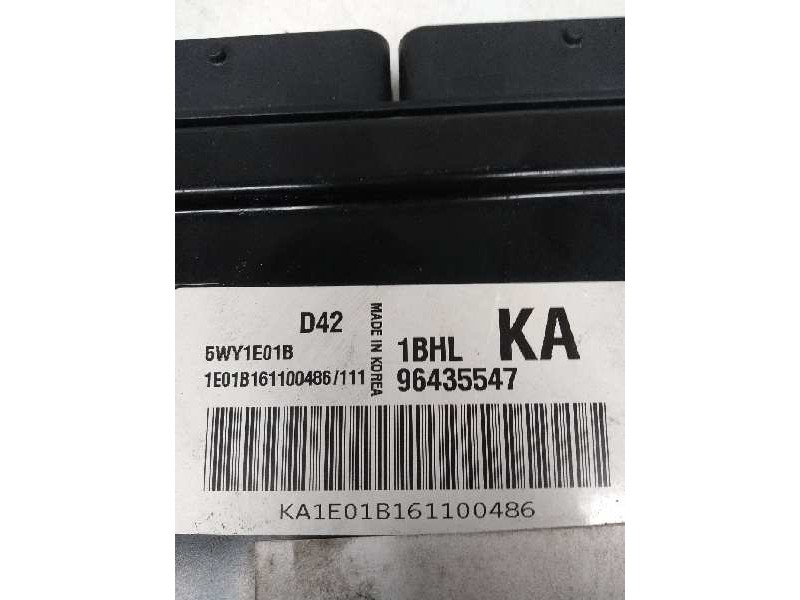 Recambio de centralita motor uce para chevrolet lacetti se referencia OEM IAM 5WY1E01B 96435547 D42 1BHL KA