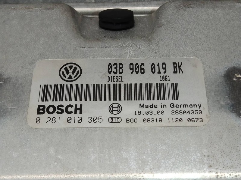 Recambio de centralita motor uce para volkswagen passat berlina (3b2) highline referencia OEM IAM 0281010305 038906019BK 