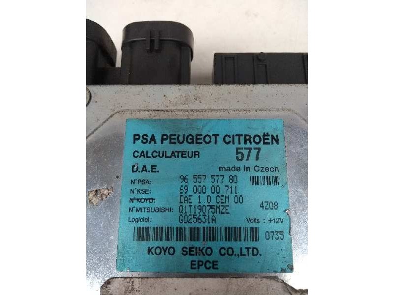 Recambio de centralita direccion para citroen c3 1.4 sx plus referencia OEM IAM 9655757780 577 6900000711