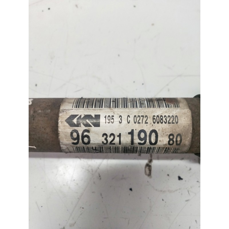 Recambio de transmision delantera izquierda para citroen xsara berlina 1.6 16v cat (nfu / tu5jp4) referencia OEM IAM 9632119080 